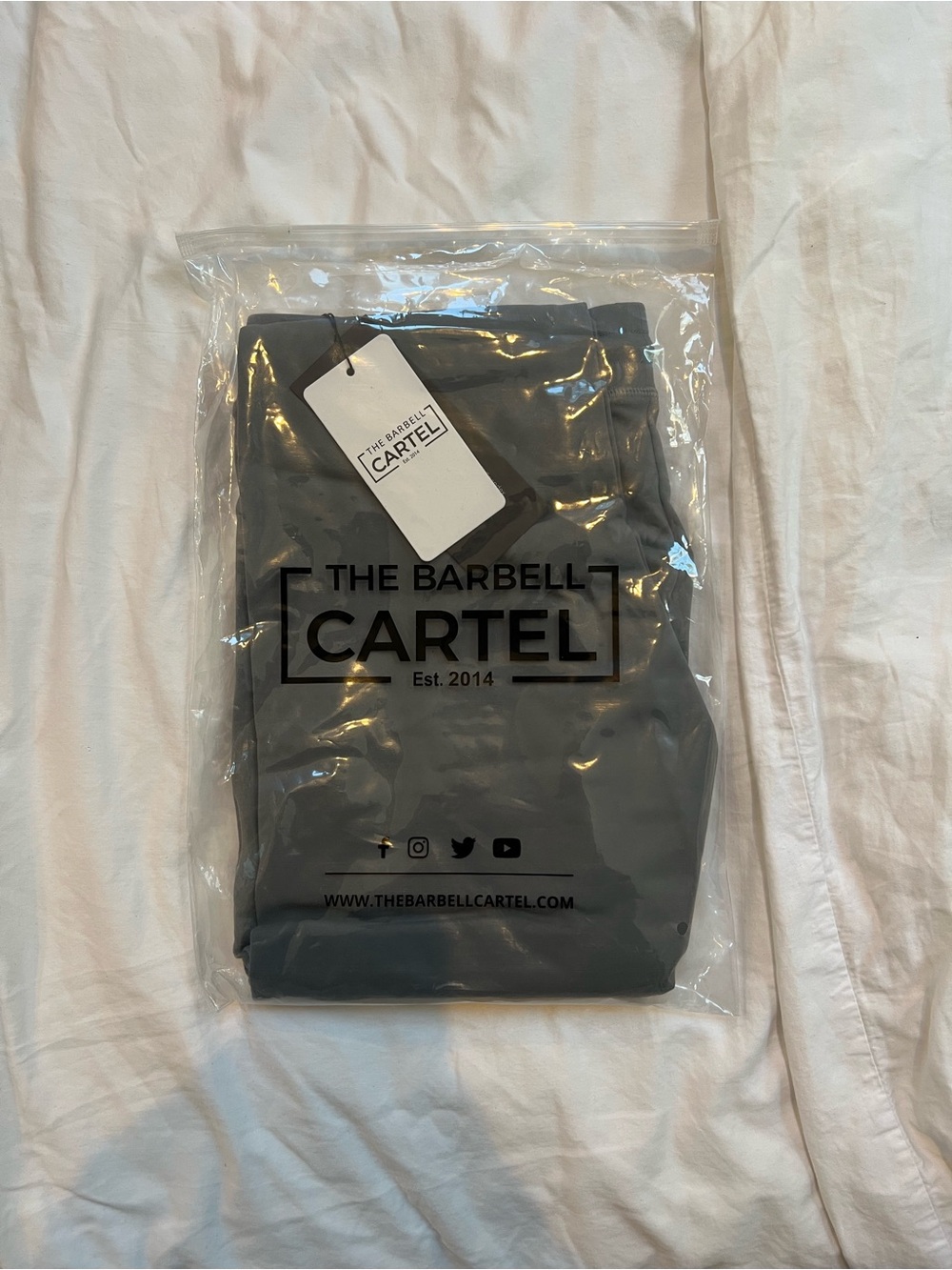 The Barbell Cartel Gray Athletic Pants - Charcoal
